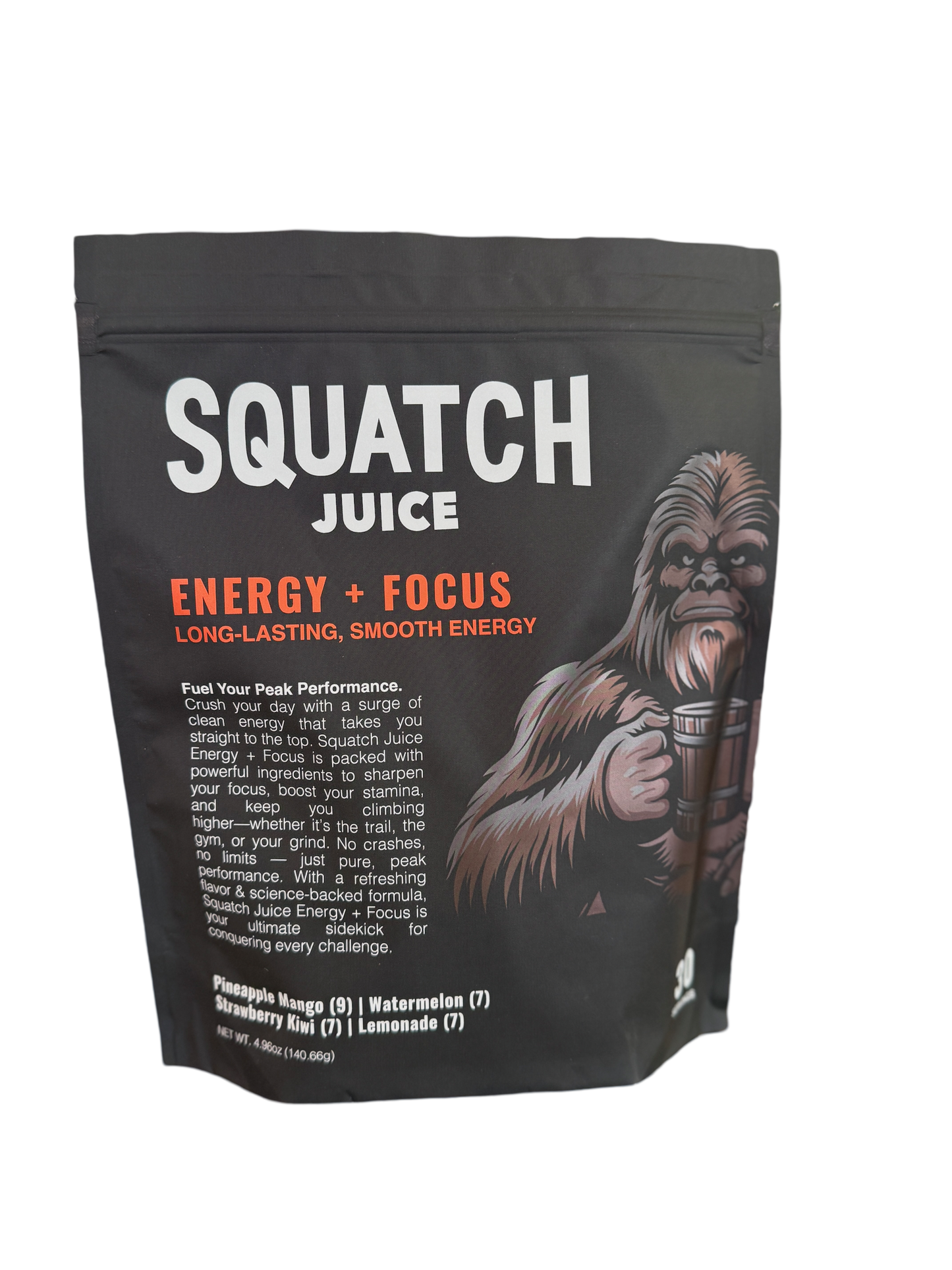 Squatch Juice Energy + Focus 4 pack