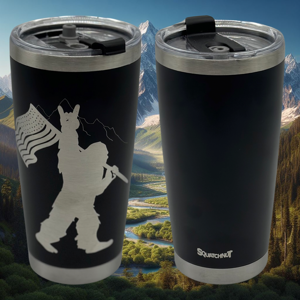 20oz Sasquatch Tumblers by Squatchnut