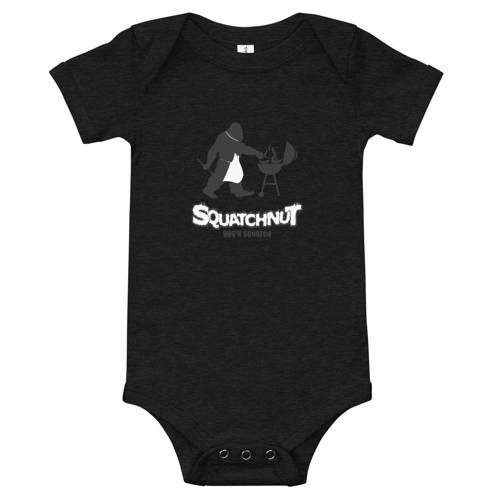 Baby BBq'n Squatchnut short sleeve one piece