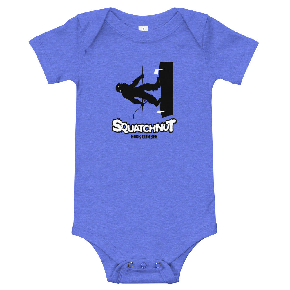 Baby Rock Climber Squatchnut short sleeve one piece