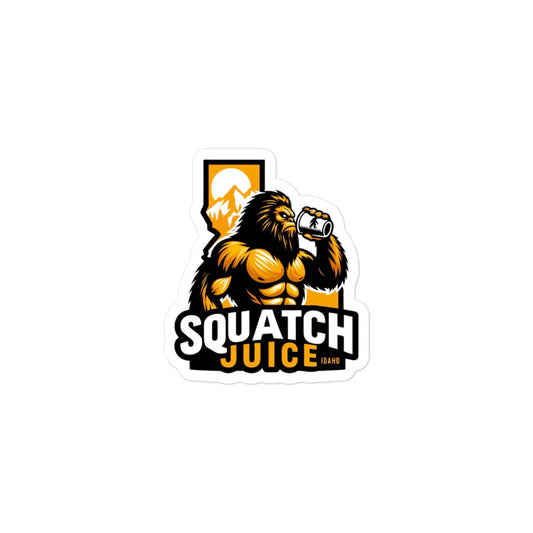 Squatch juice 2 Bubble-free stickers