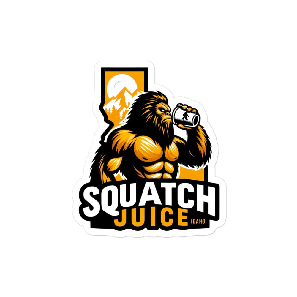 Squatch juice 2 Bubble-free stickers