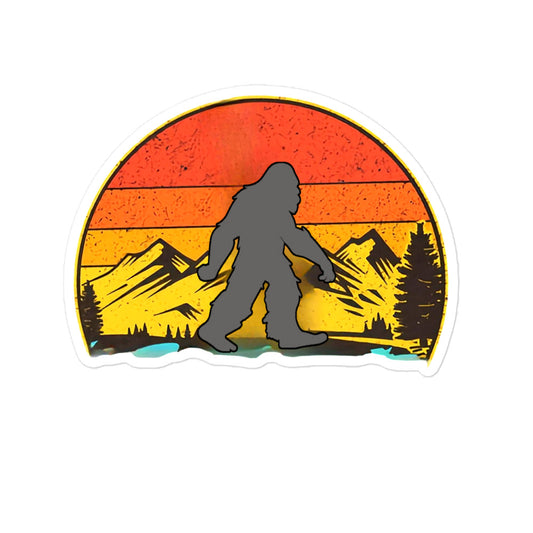 Roaming Squatchnut Bubble-free stickers