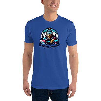 Boarding Squatch Short Sleeve T-shirt