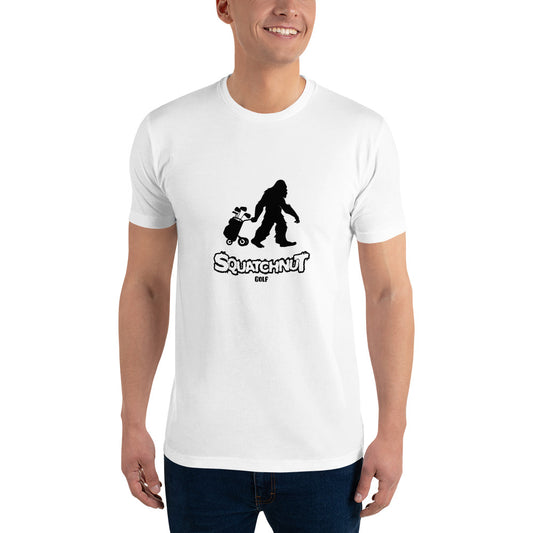 Golfing Squatch Short Sleeve T-shirt