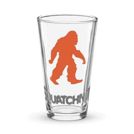 Squatchnut Shaker pint glass