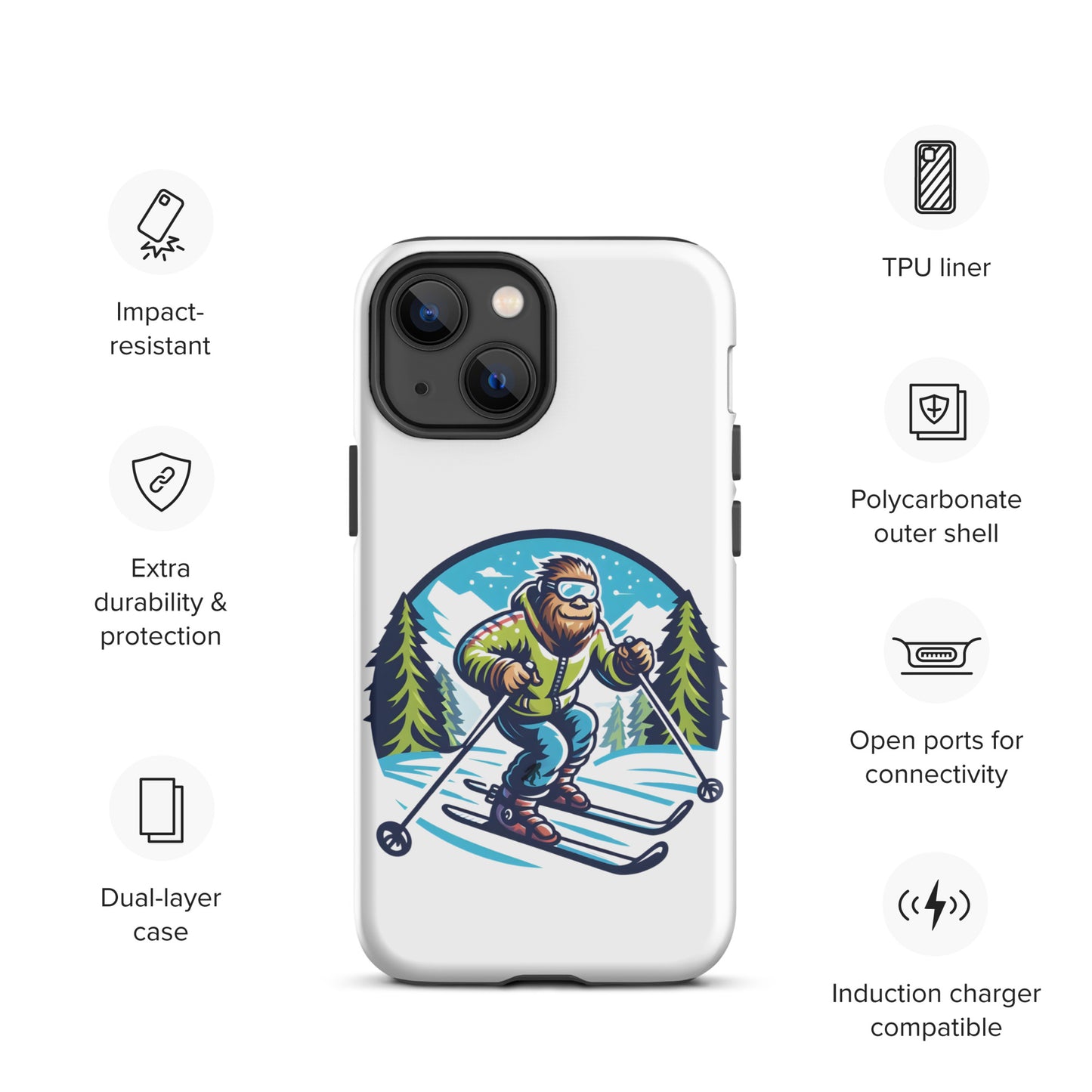 Ski Bum Tough Case for iPhone®