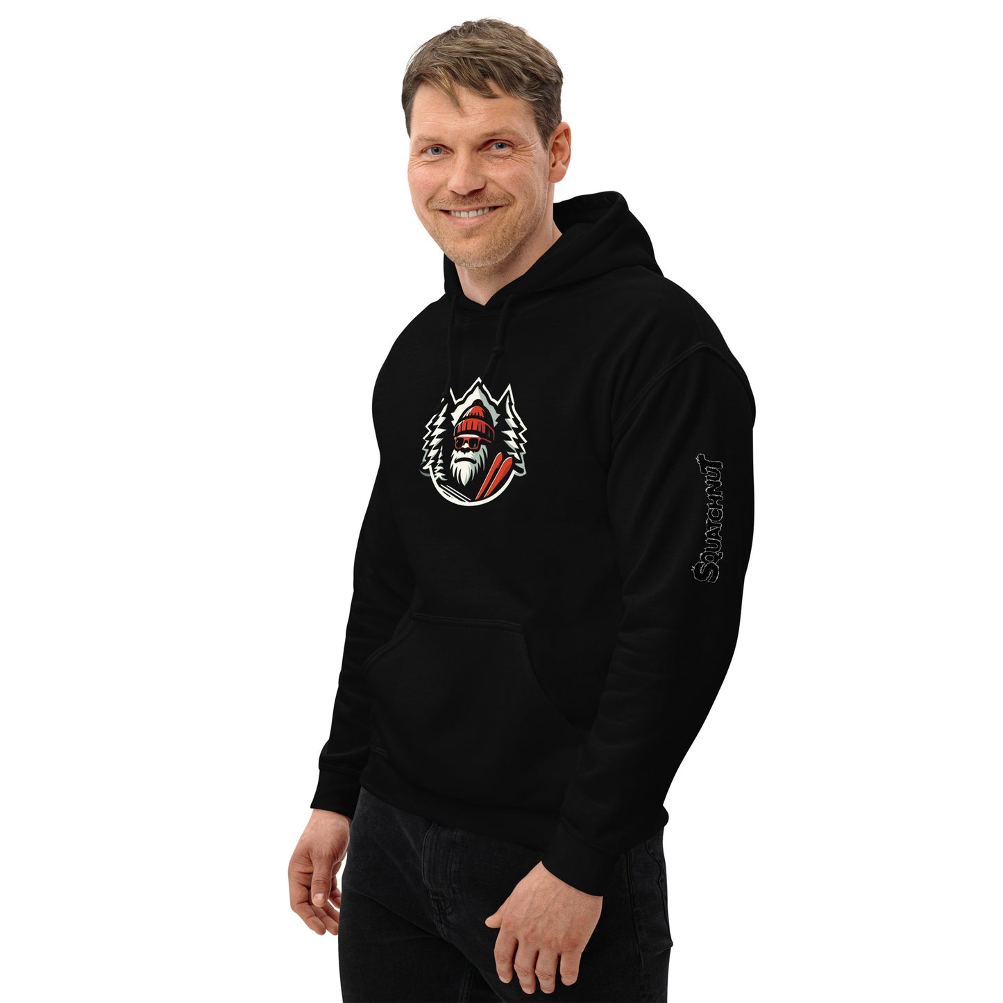 Santa Squatch Unisex Hoodie