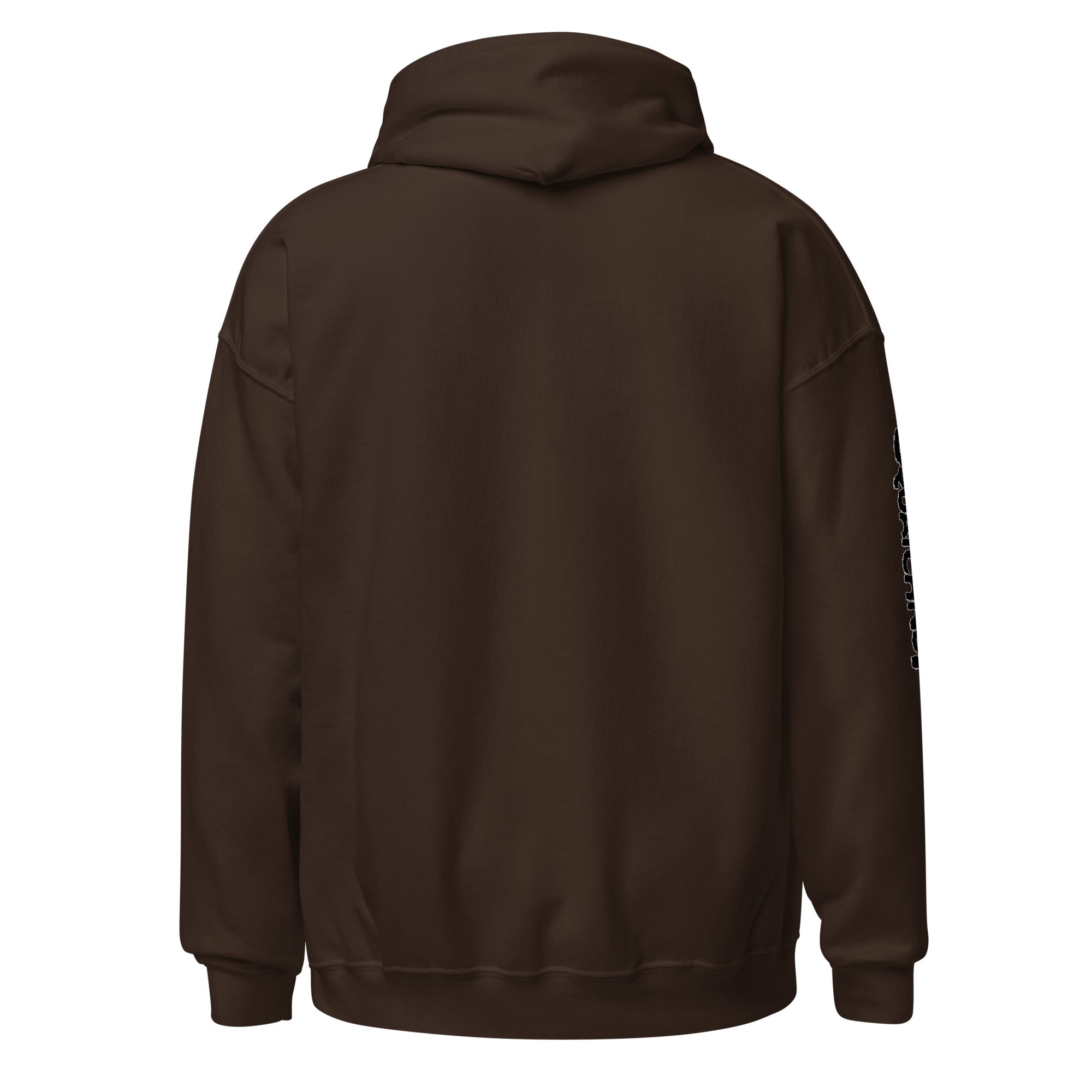 Gildan dark chocolate store hoodie