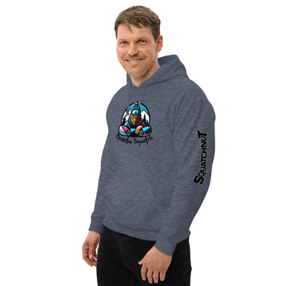 Boarding Squatch Unisex Hoodie