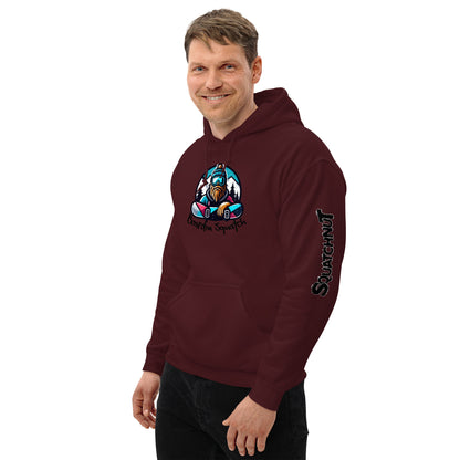 Boarding Squatch Unisex Hoodie