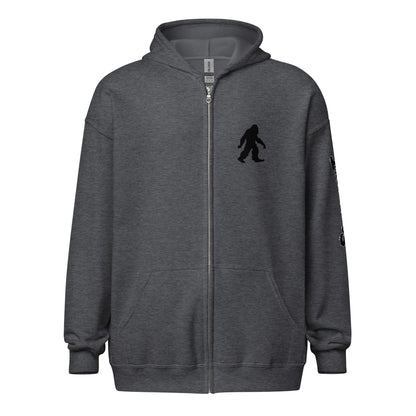 Boardin Squatch Unisex heavy blend zip hoodie