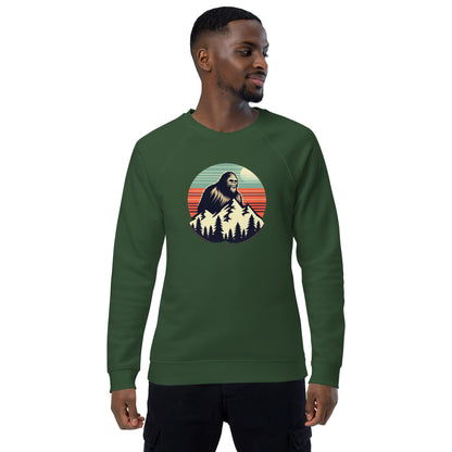 Look Out Unisex organic raglan sweatshirt