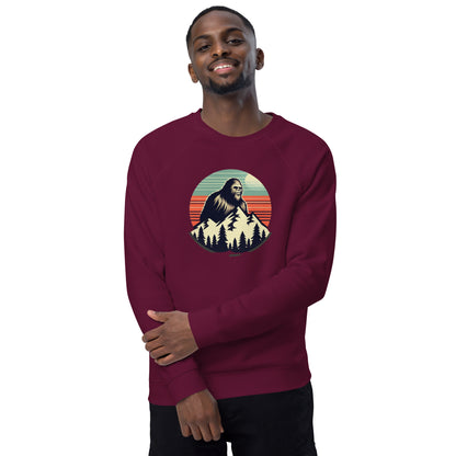 Look Out Unisex organic raglan sweatshirt