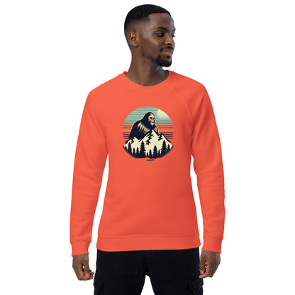 Look Out Unisex organic raglan sweatshirt