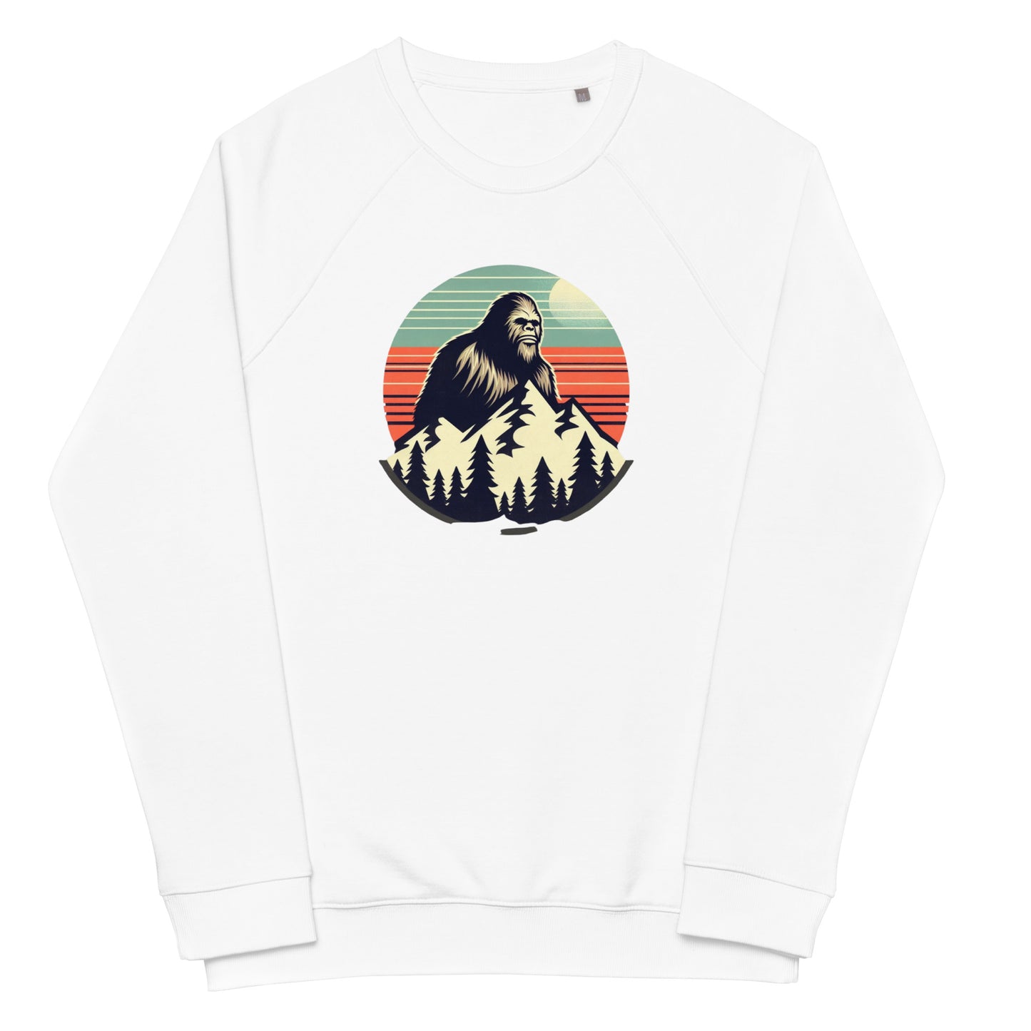 Look Out Unisex organic raglan sweatshirt