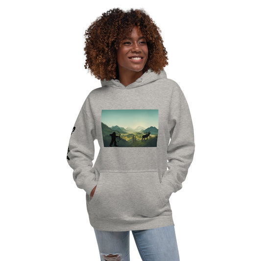 Elk Hunt Unisex Hoodie