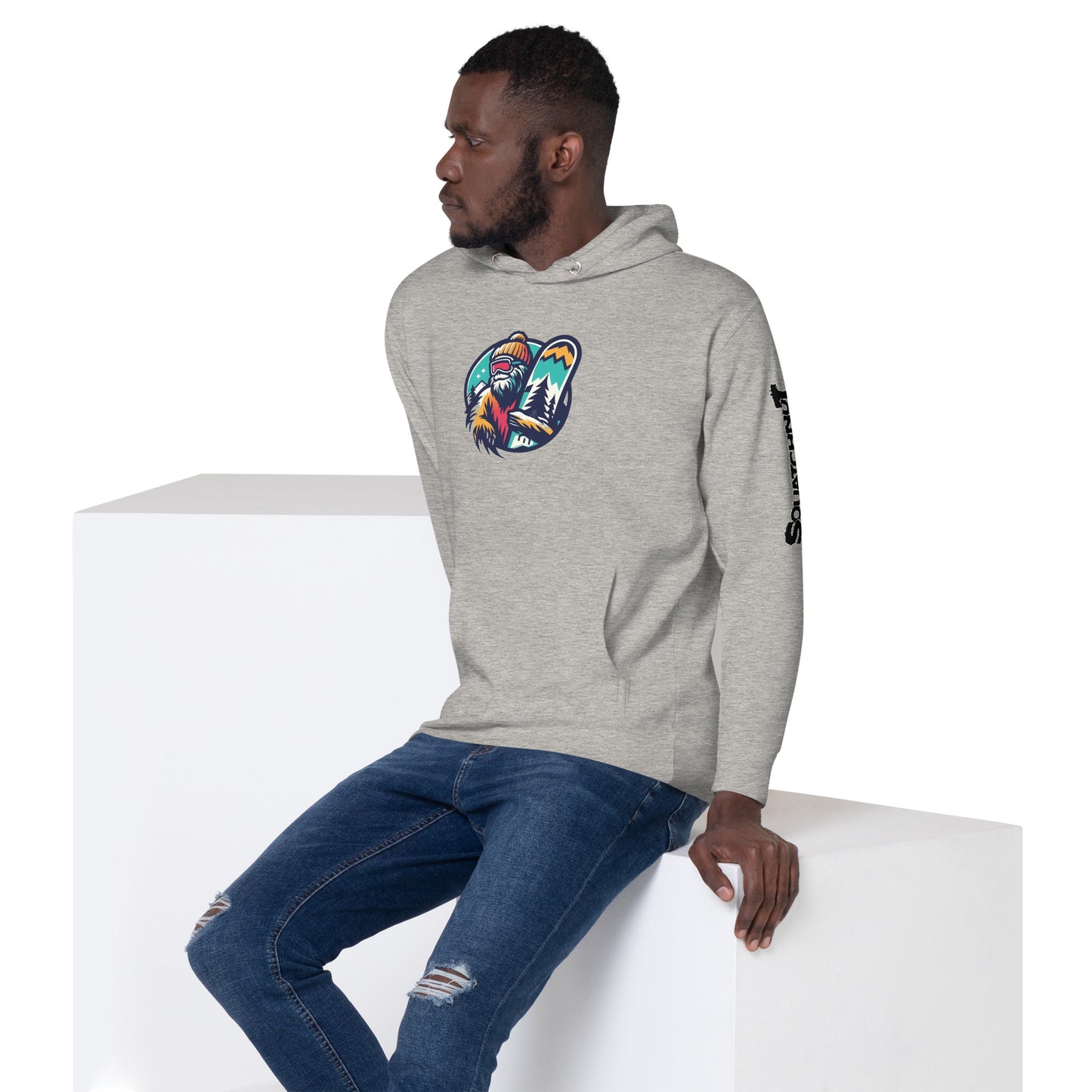 Cool Snowboard Unisex Hoodie