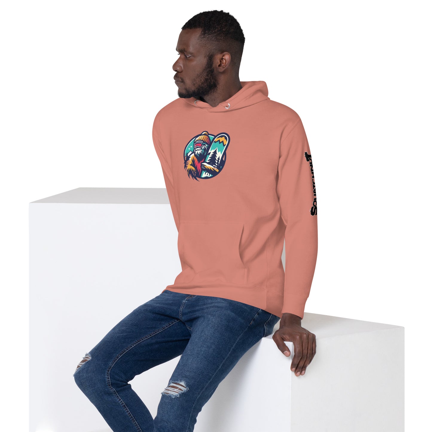 Cool Snowboard Unisex Hoodie