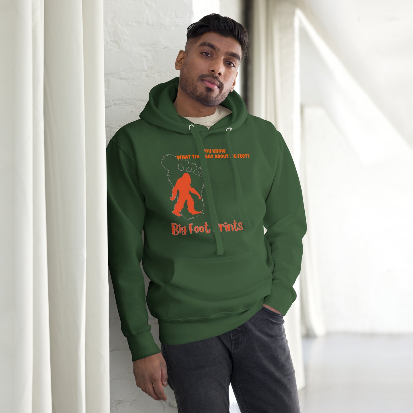 What they say about big Feet Unisex Hoodie