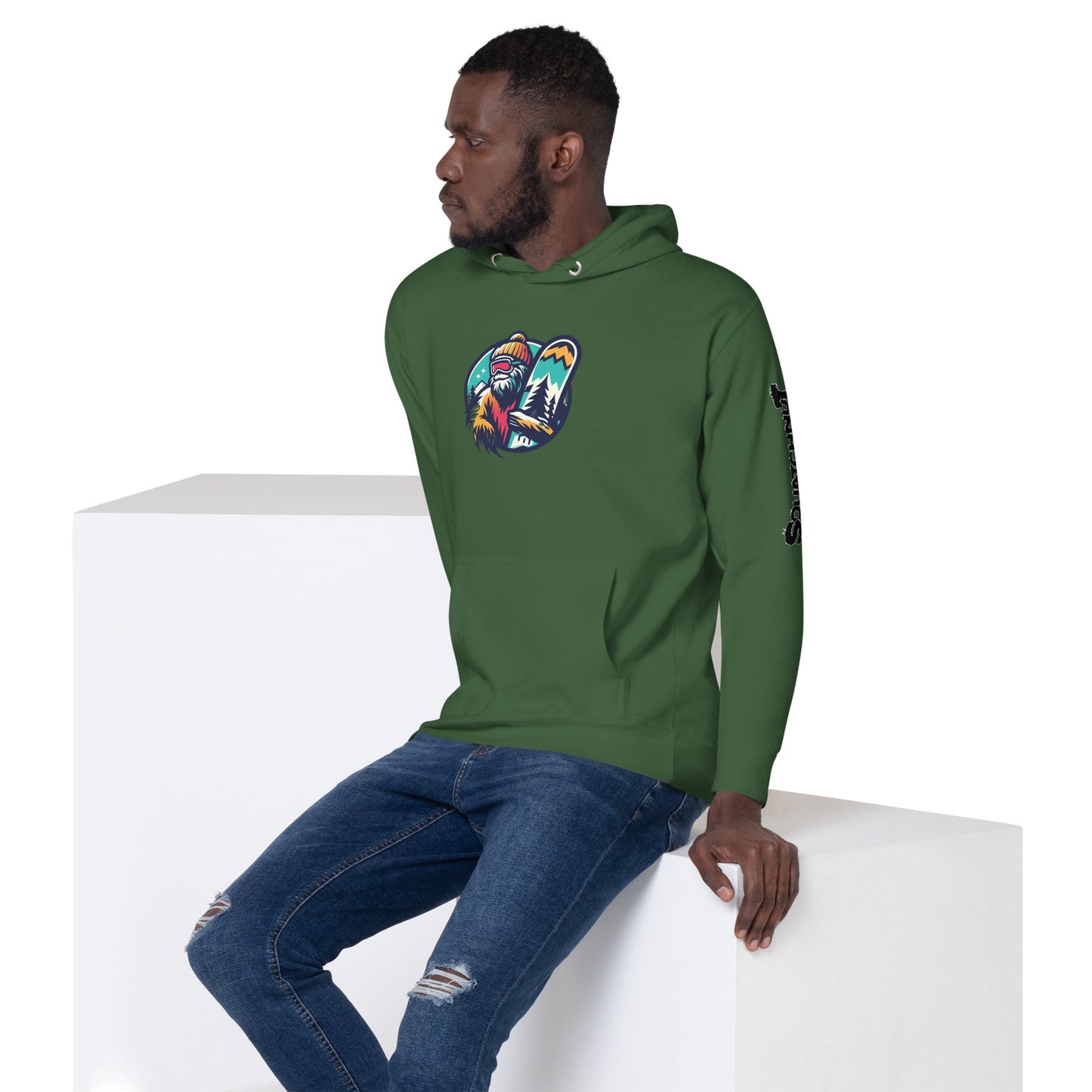 Cool Snowboard Unisex Hoodie