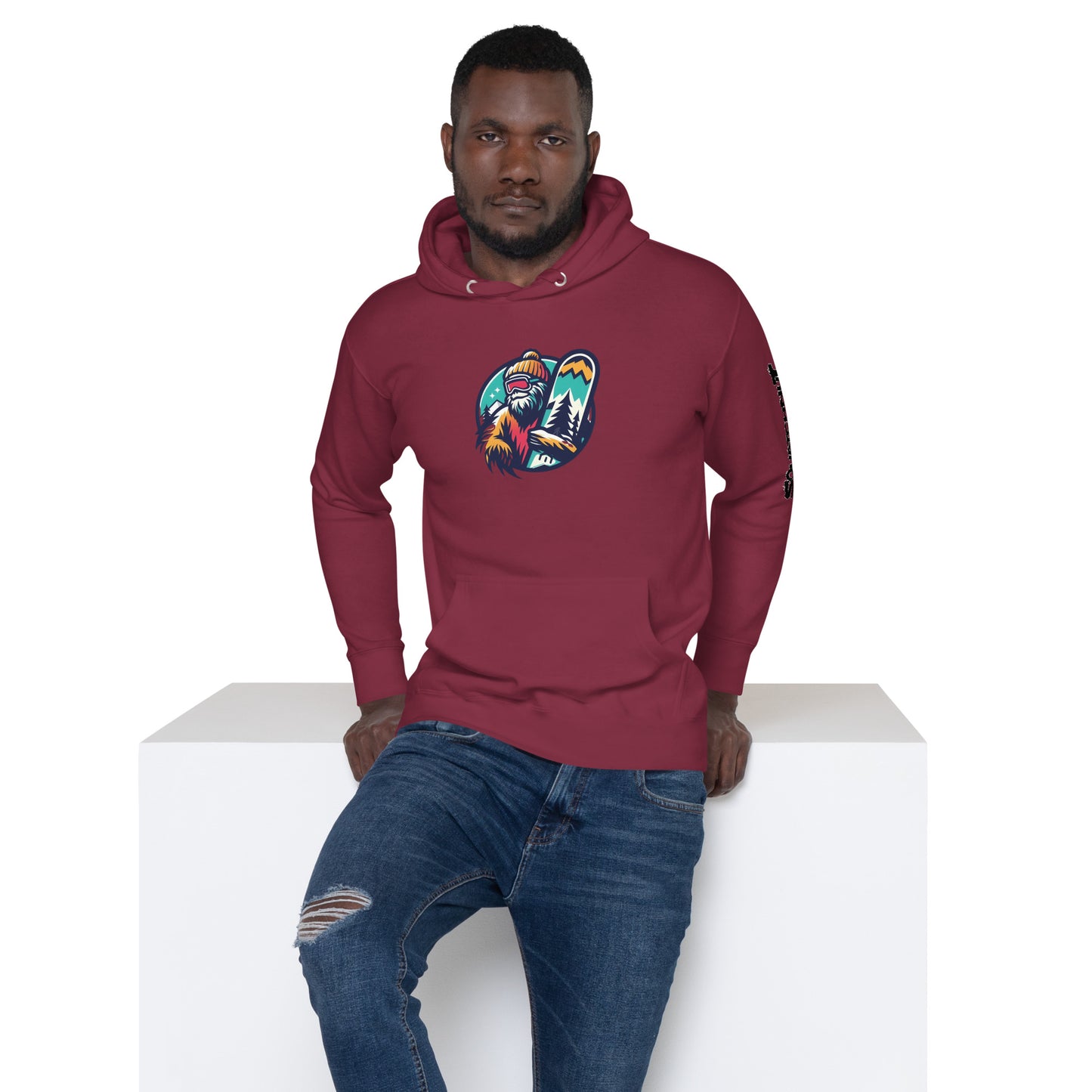 Cool Snowboard Unisex Hoodie