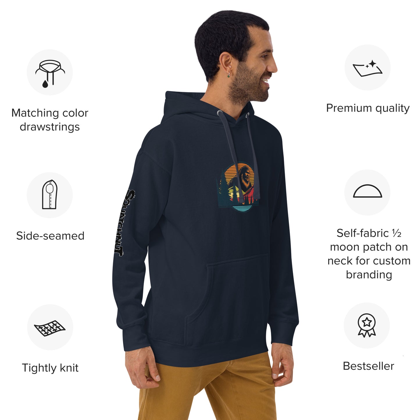 Big Head Unisex Hoodie