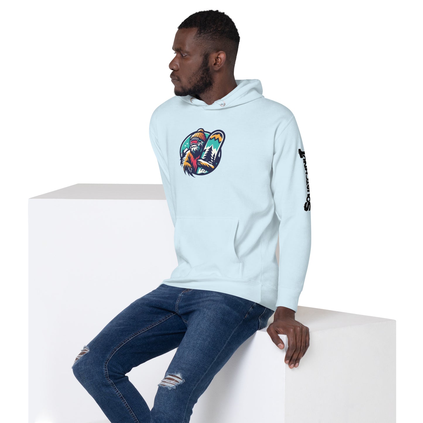 Cool Snowboard Unisex Hoodie