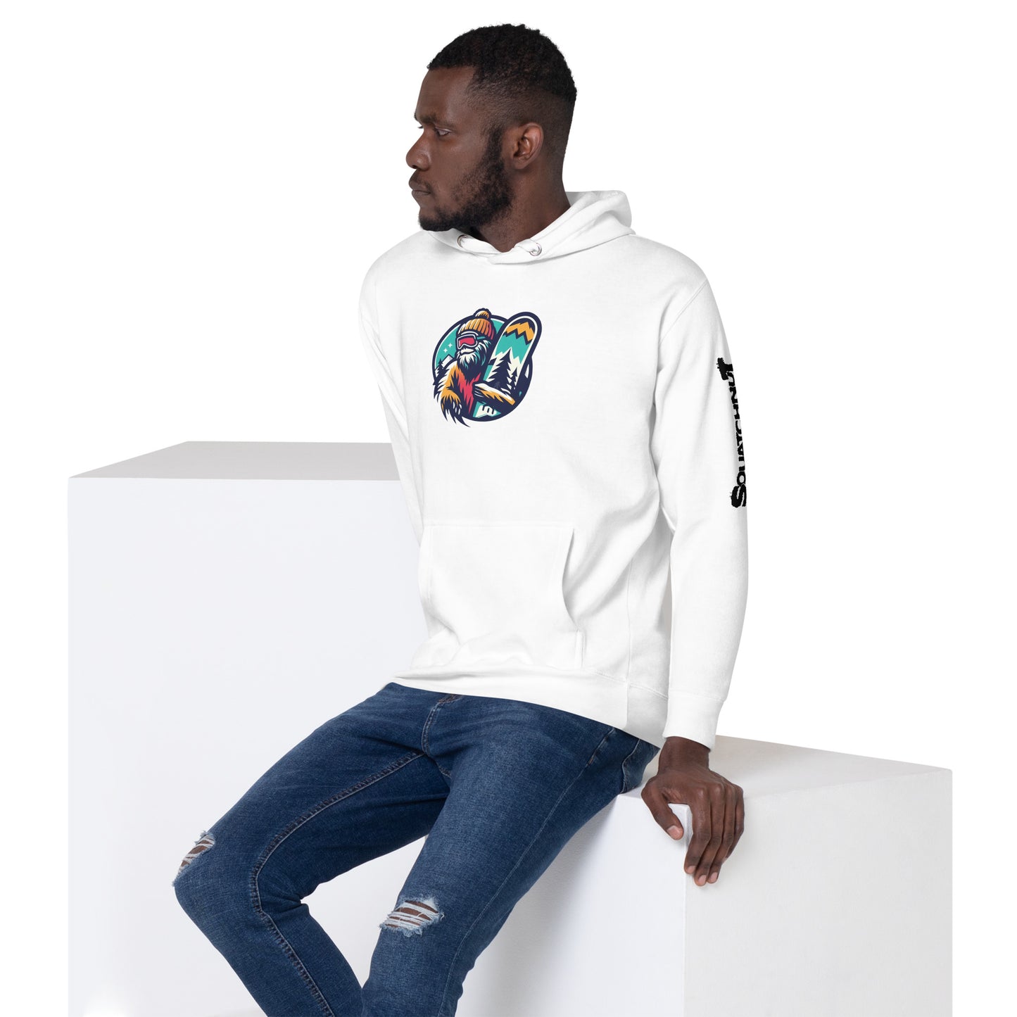 Cool Snowboard Unisex Hoodie