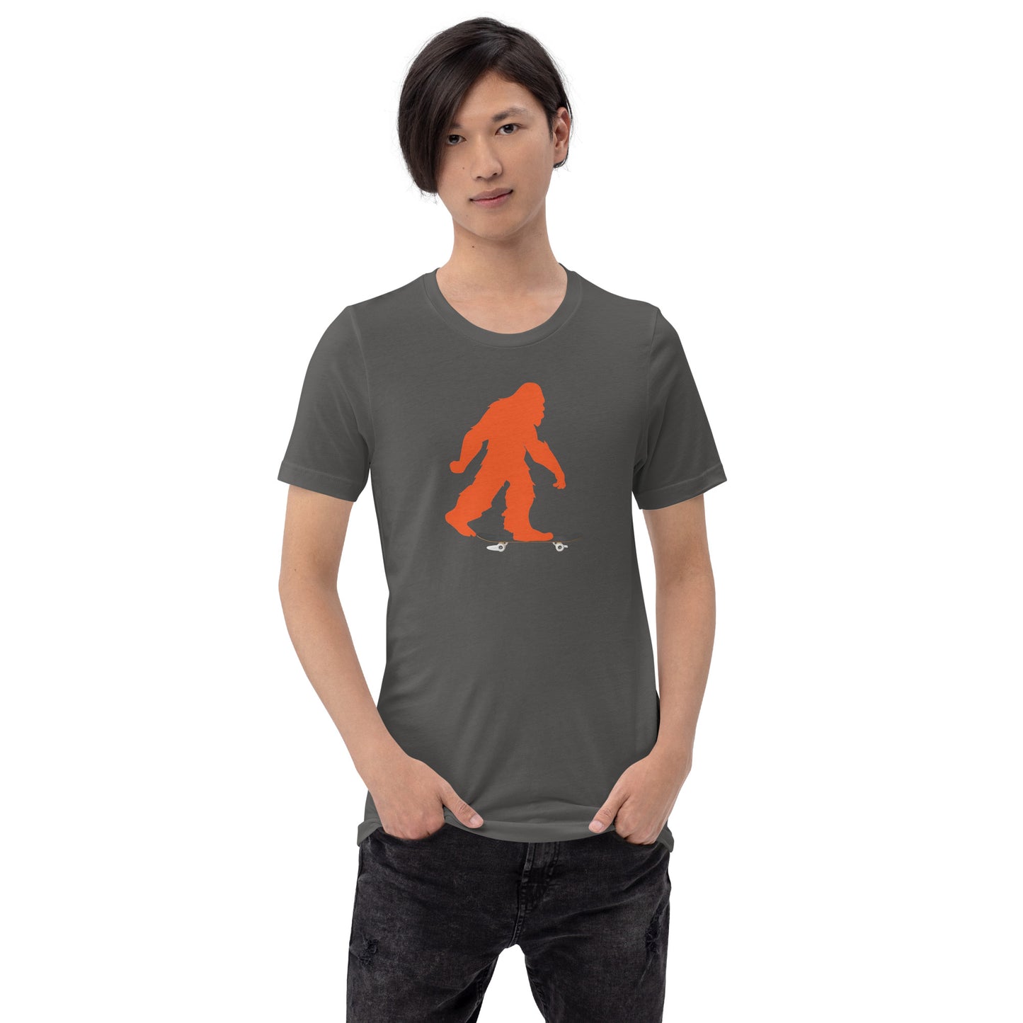 Skate Squatchin Unisex t-shirt