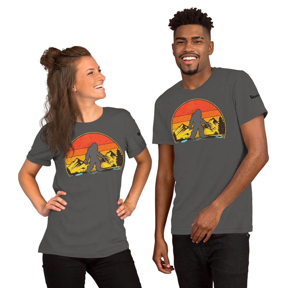 Roaming Sasquatch Unisex t-shirt