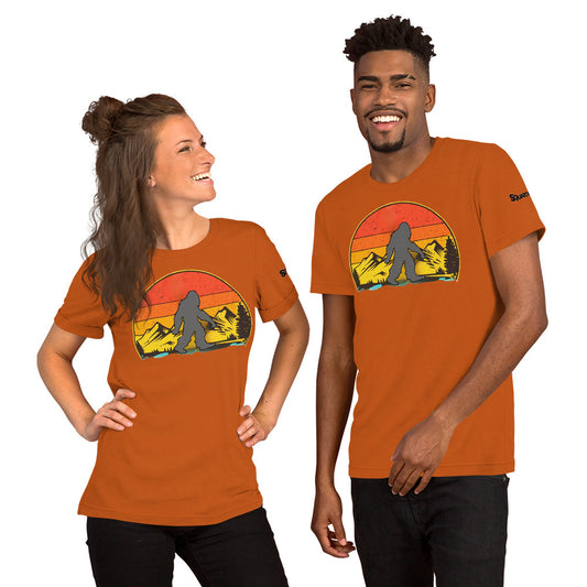 Roaming Sasquatch Unisex t-shirt