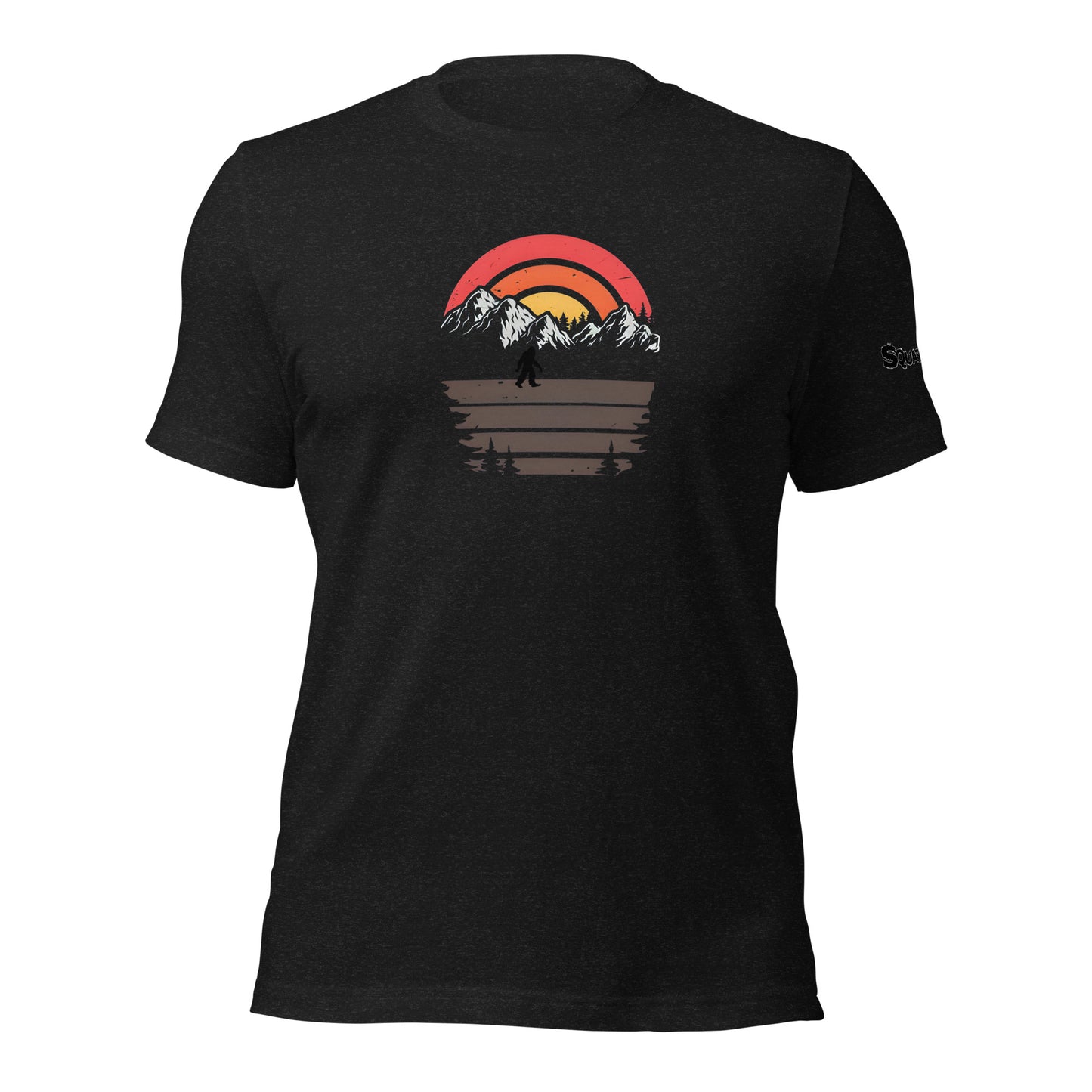 Sunset Squatchnut Unisex t-shirt