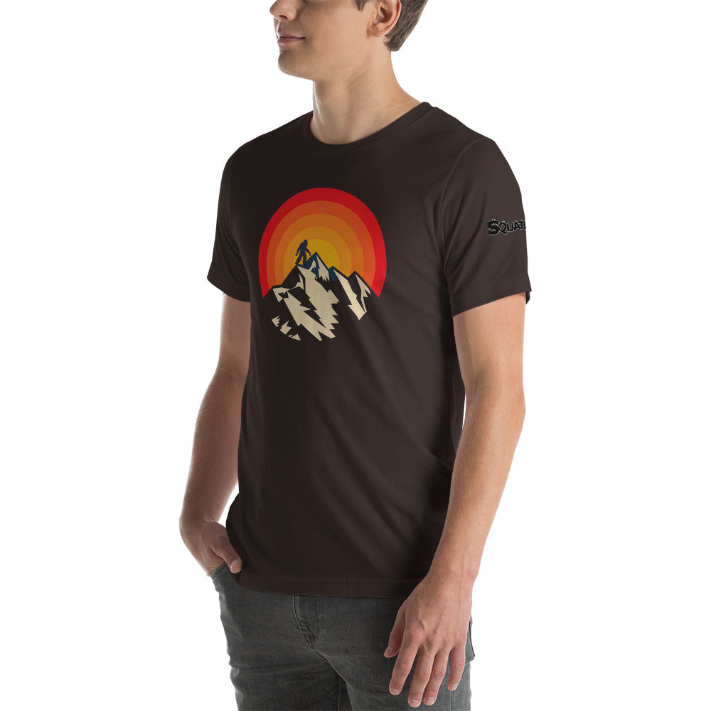 Mountain Peak Squatchnut Unisex t-shirt