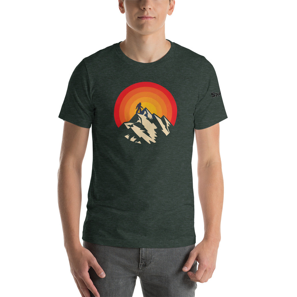 Mountain Peak Squatchnut Unisex t-shirt