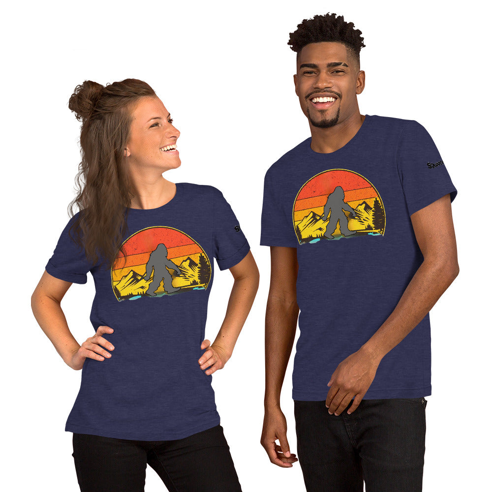 Roaming Sasquatch Unisex t-shirt