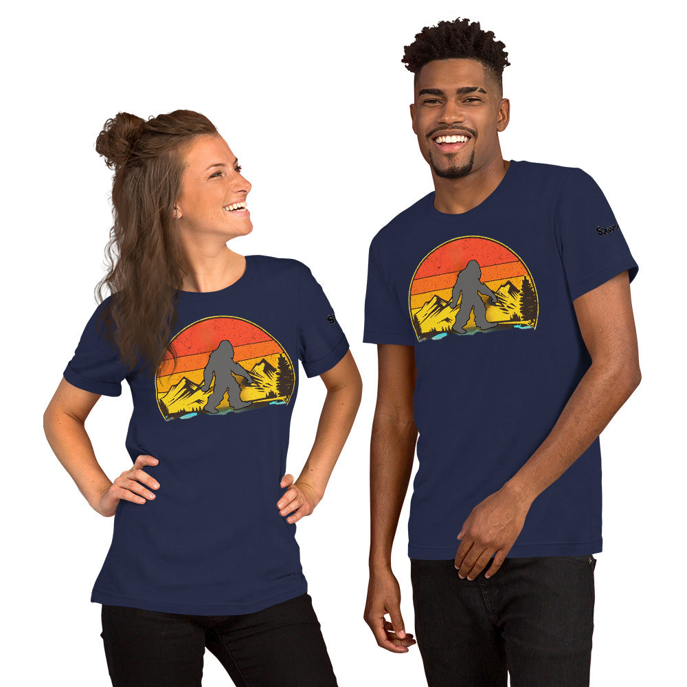 Roaming Sasquatch Unisex t-shirt