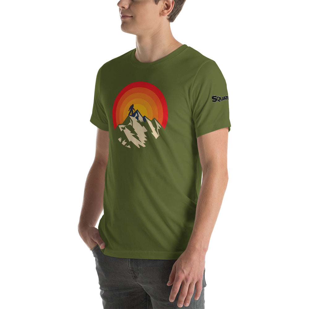 Mountain Peak Squatchnut Unisex t-shirt