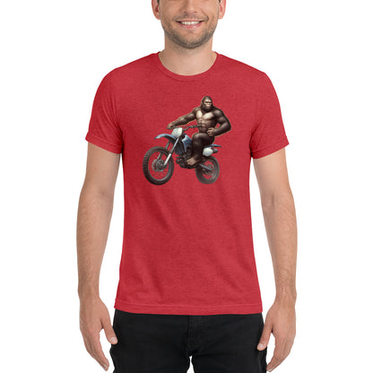 Dirt Bike Squatch Short sleeve t-shirt