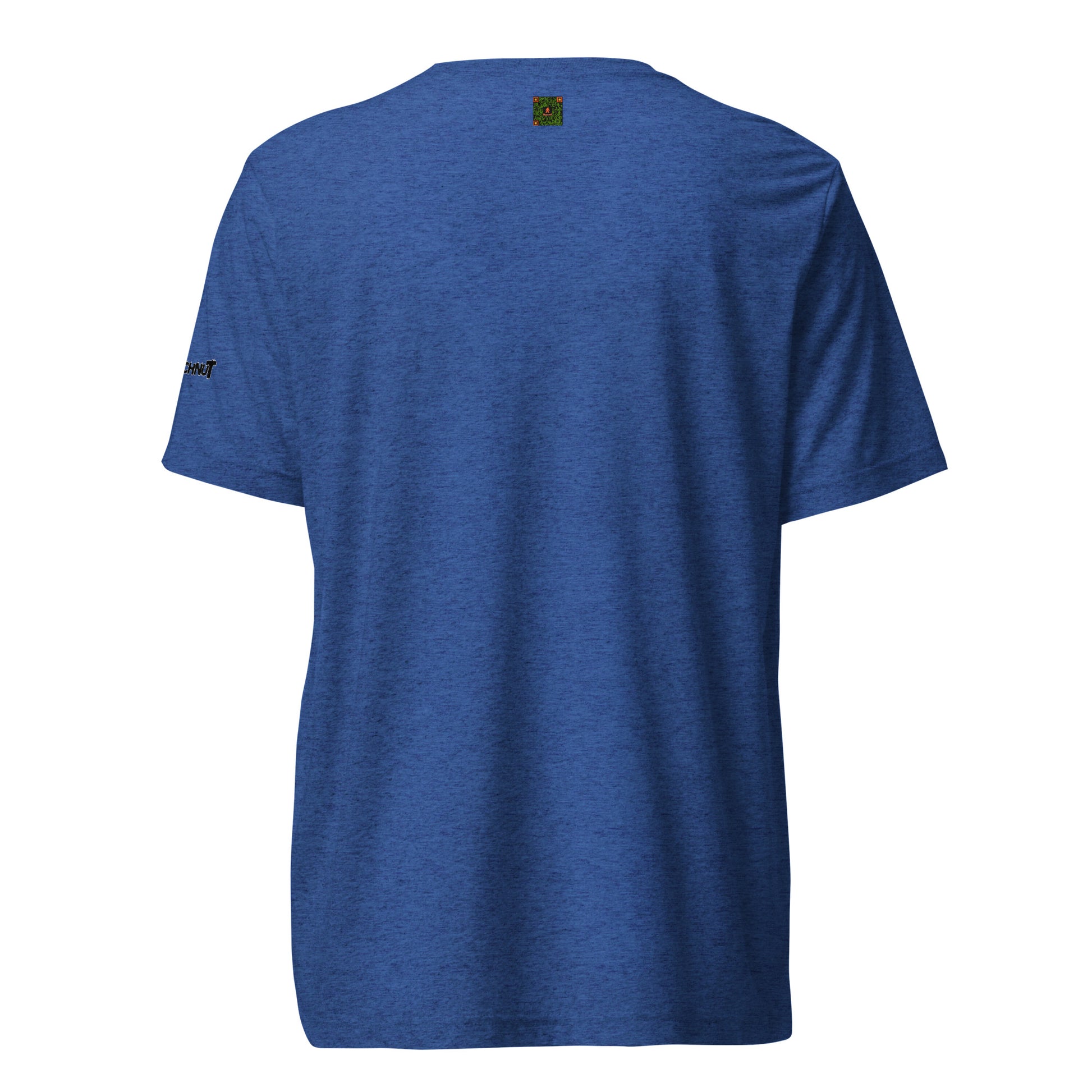 Modal blend open-back short-sleeved T-shirt