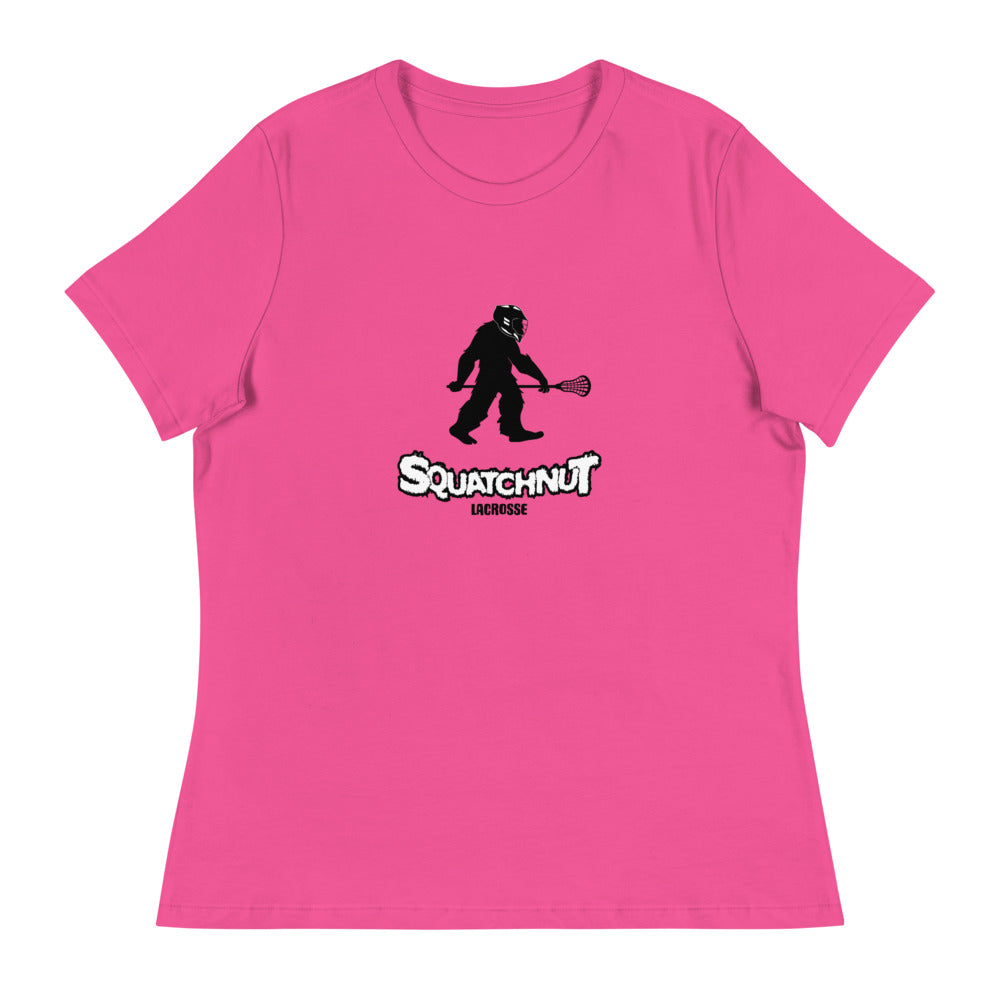 Lacrosse Squatchnut Women's Relaxed T-Shirt