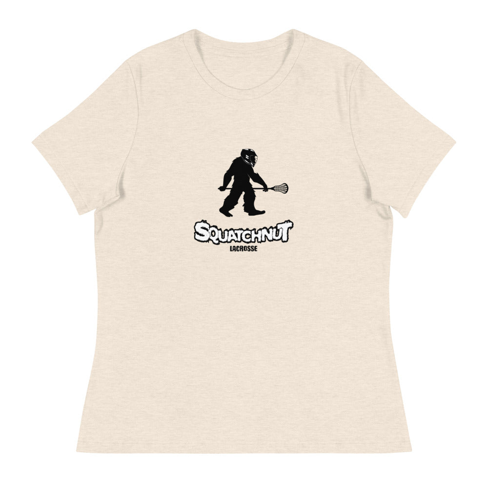 Lacrosse Squatchnut Women's Relaxed T-Shirt