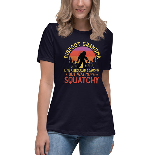 Bigfoot Grandma Women's Relaxed T-Shirt